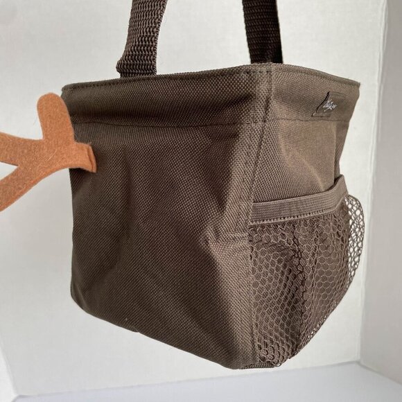 Thirty One Small Square Organizing Utility Tote in Christmas Reindeer, 6" - Picture 6 of 11